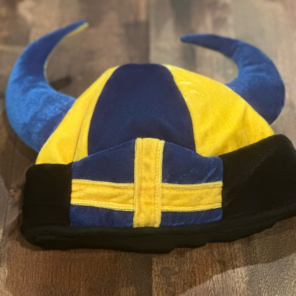 Viking Horned Sweden 🇸🇪 Hat